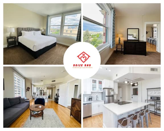 2 bed luxury Downtown Apt with free parking! - Image 1