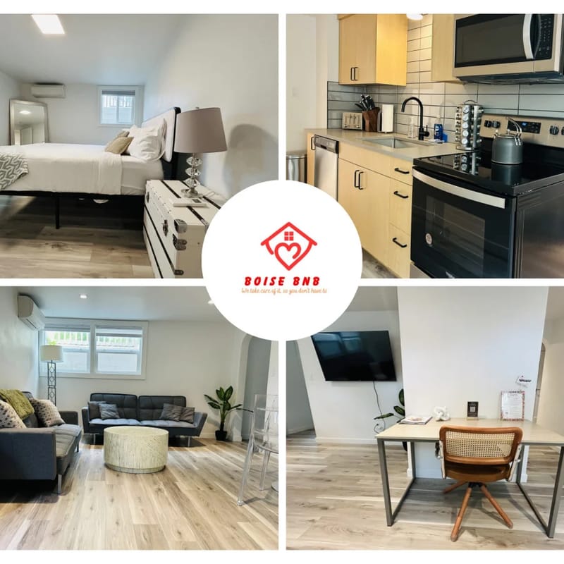 Modern North End Bungalow Downstairs w/Parking!